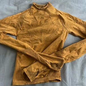 Free people good karma high neck long sleeve